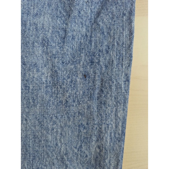 WEGO High Paper bag Waist light Wash y2K - 90's Small 24 Waist - Picture 4 of 9